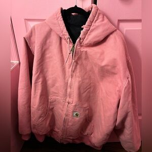 Pink carhartt jacket